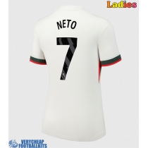 Chelsea Pedro Neto #7 Replica Away Shirt Ladies 2025-26 Short Sleeve